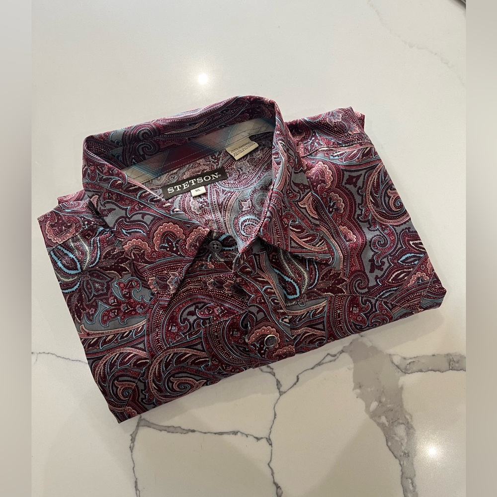 Stetson modern western shirt